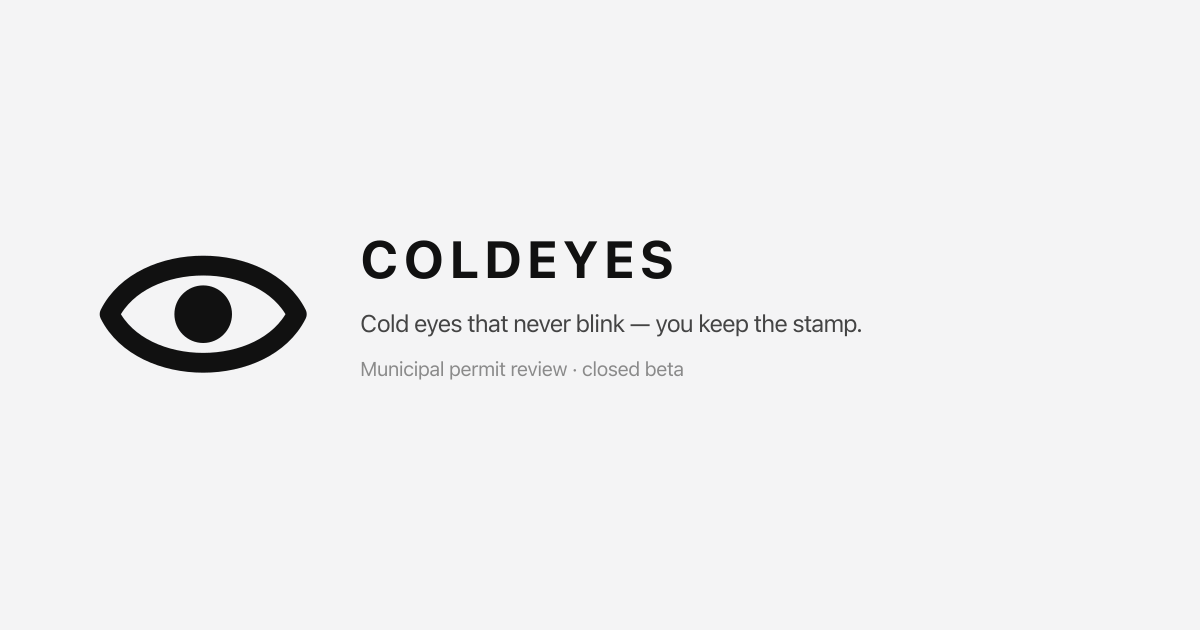 ColdEyes preview
